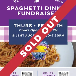 Spaghetti Dinner Sold Out